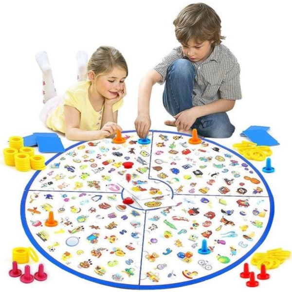 Brädspel, pedagogiskt spel, lilla detektiv, brädspel för barn, leksaker för