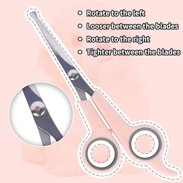 Pinking Canine Grooming Scissors, Canine Grooming Scissors med
