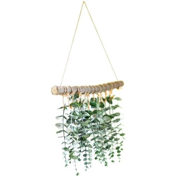 Konstgjord Eucalyptus Väggdekoration Artificiella Eucalyptus Blad