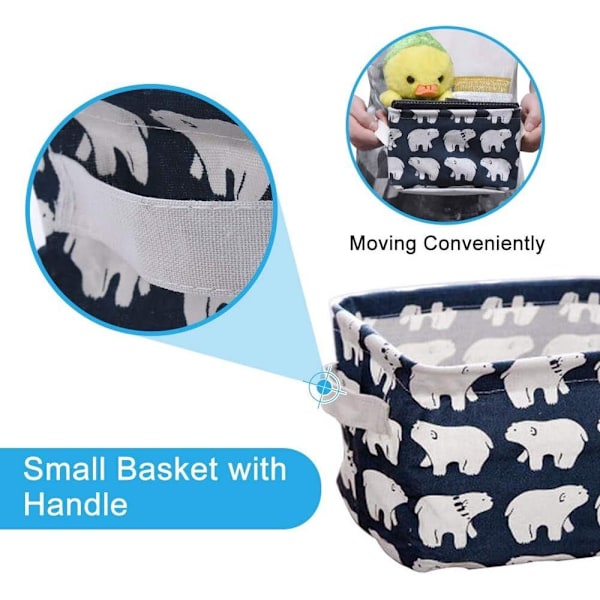 Linneförvaringsorganisatör set (val, isbjörn, igelkott, träd) Liten babytyg