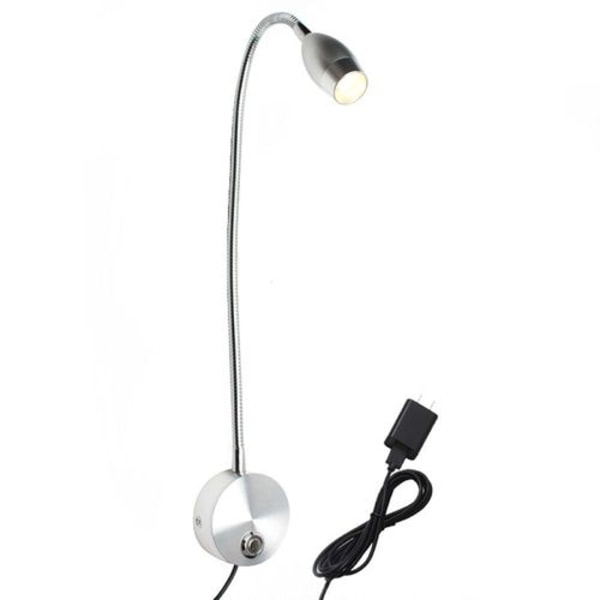 ERAY Vægmonteret Læselampe, LED Sengelampe, Touch Switch, Fokuserbar, 3 W