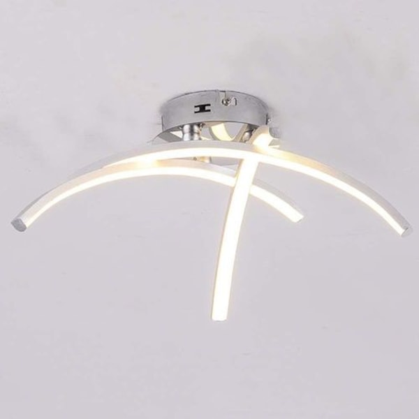 LED-taklampe, buet takkrone i moderne design