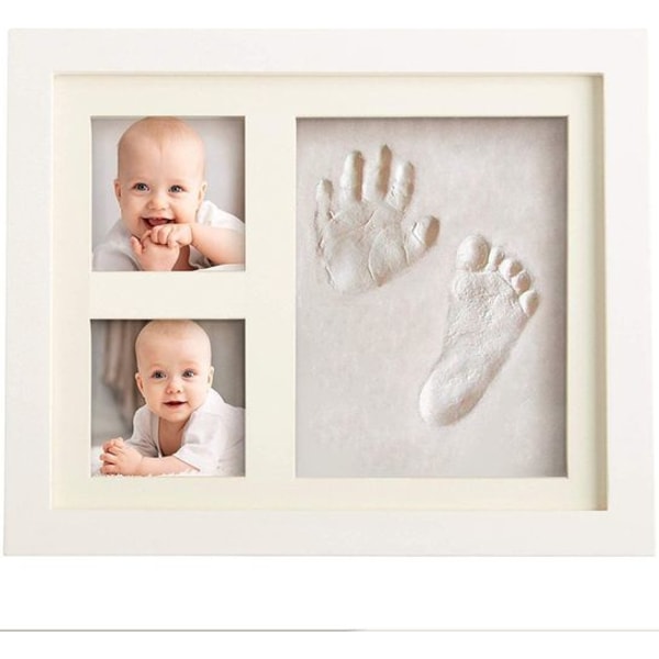 Baby Handprint Footprint Clay Footprint Set för nyfödda och