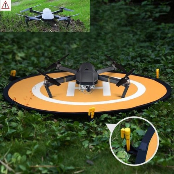 Drone laskeutumisalusta, universal vedenpitävät kannettavat taitettavat laskeutumisalustat RC-drooneille