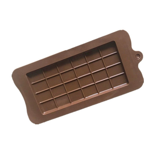 Set med 4 livsmedelsgodkända non-stick silikonformar för chokladkakor, protein- och energibars