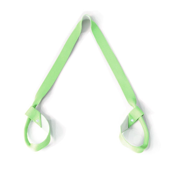 Joogamatolle kantohihna, Mat Harness Strap Sling, Kestävä säädettävä kaksivärivihreä