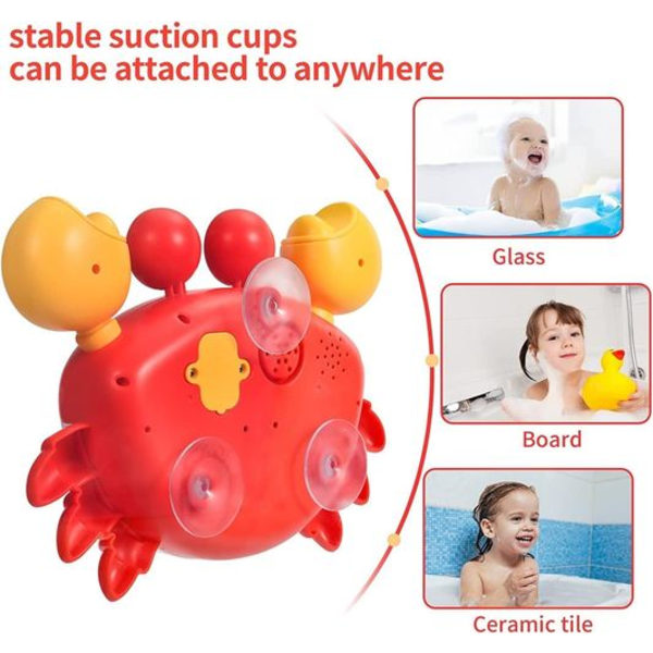 Baby Badleksak, Krabba Badleksak Bubblor med Musik, Baby Vattenleksak