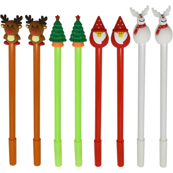 Kreativ julegave Santa Elk vandpenne neutrale kuglepenne