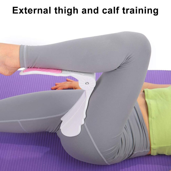 Hembenklämma för hemmet, vacker benklämma, fitnessrör, yogarumpa-artefakt, rosa