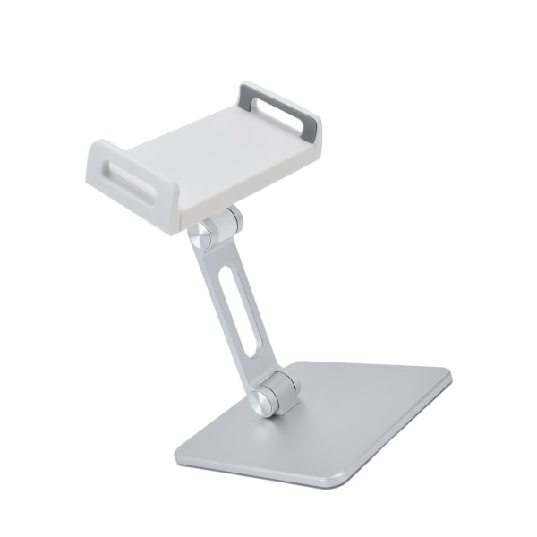 Aluminum Alloy Tablet Stand Adjustable Foldable Cell Phone Holder for IOS Tablet Bedside Office Supplies Silver