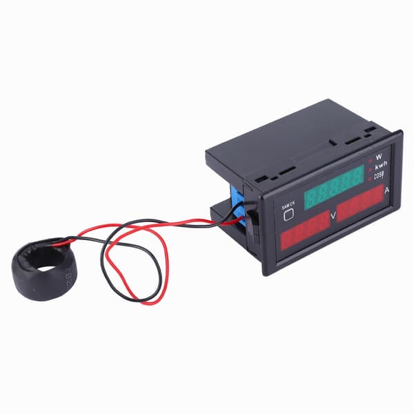 DL69-2047 5-i-1 Multifunktionsenergimätare Voltmeter Amperemeter Effektfaktor Effektmätare (80~300V ~100A)