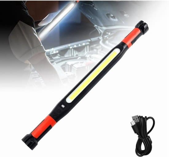 Magnetic LED Work Light - Rechargeable - Suitable for Under-Hood Use