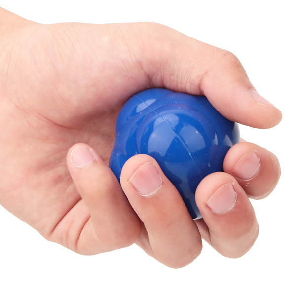 Silikon Hexagon Agility Reaktionshastighetsboll Fitness Träningsleksaker för Nybörjare (Blå)