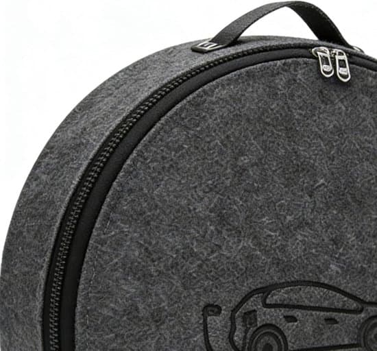 Felt Storage Bag for EV Charging Cable for Outdoor Use