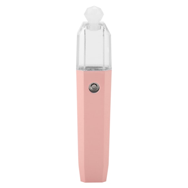 1st USB Bärbar Mini Face Mist Spray Handhållen Luftfuktare Ansiktsångare Instrument (Rosa)