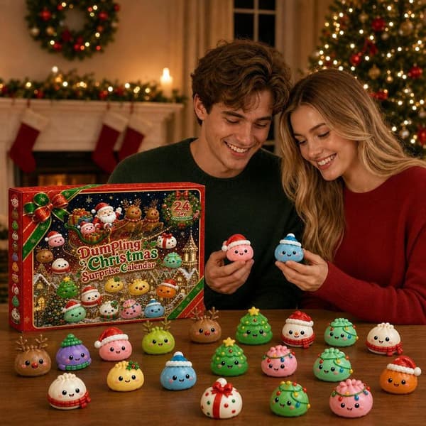 Jul Squishies Julekalender 2026 Nedtællingskalender til voksne (c#) C#C