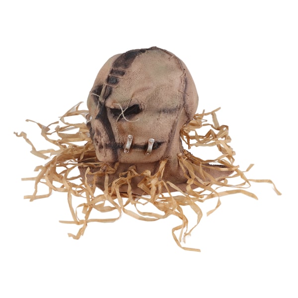 Läskig Halloween Scarecrow Mask Halloween Fancy Dress Cosplay Kostym Rekvisita
