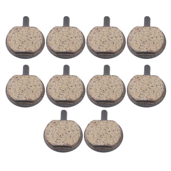 Puolimetalliset hartsilevyjarrupalat - 5 paria maastopyörään