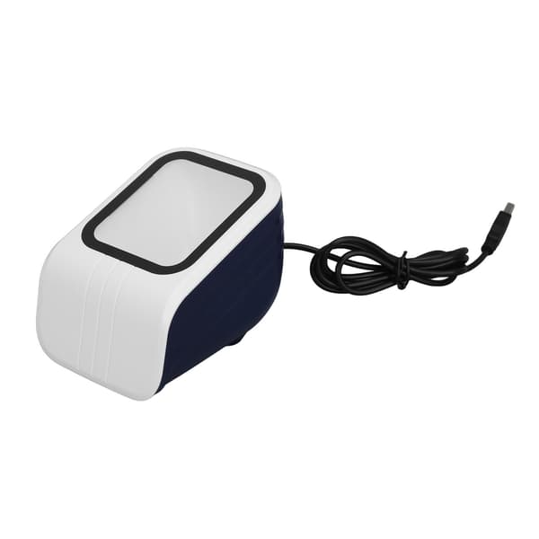 Barcode Scanner Automatic Scanning Voice Prompts USB-Connected Desktop Barcode Reader for Stores