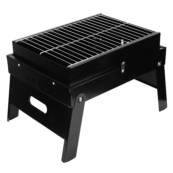 Utomhus Camping Patio BBQ Grill Fällbar Bärbar Grillspis