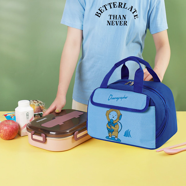 Madpakke Lunchtaske Rejs Taske Picnic Tasker Isoleret Holdbar Indkøbstaske Genanvendelig Vandafvisende Tasker Til Mænd Kvinder