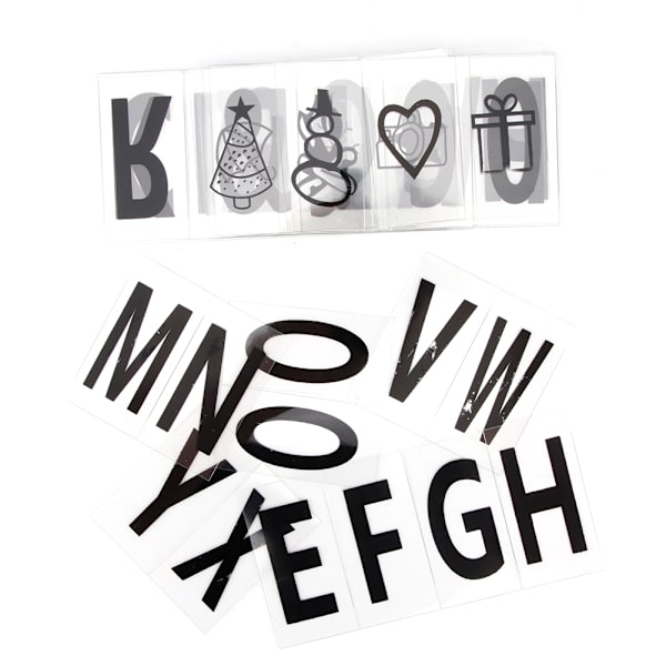 10LED 26 engelska bokstäver + siffror LED DIY ljusslinga dekor för fest bröllop hem