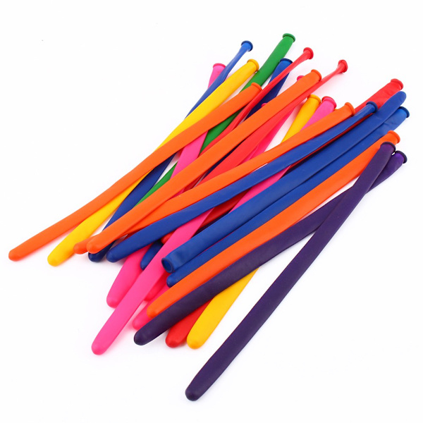 200 stk Magic DIY Lange Twist Latex Balloner Bindende Fremstilling Dekoration Blandet Mix Farve