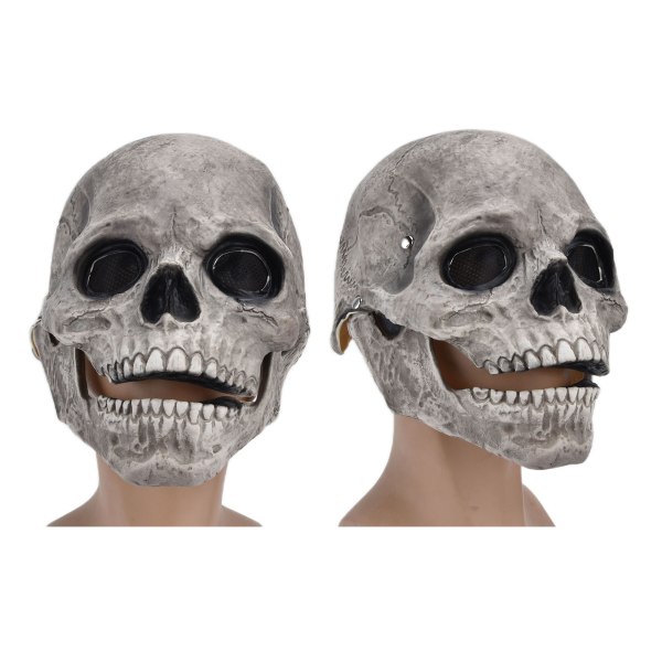 Halloween Skull Mask Full Head Cosplay Party Mask för jul påsk nyårsfestival