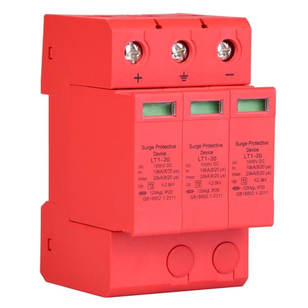 3P 3.0KV DC Surge Protector - Lightning Arrester (3P20KA)