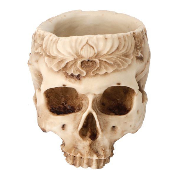 Hodeskalle Blomsterpotte Planter Resin Craftworks Personlige Hjemmeindretning Bar Ornamenter