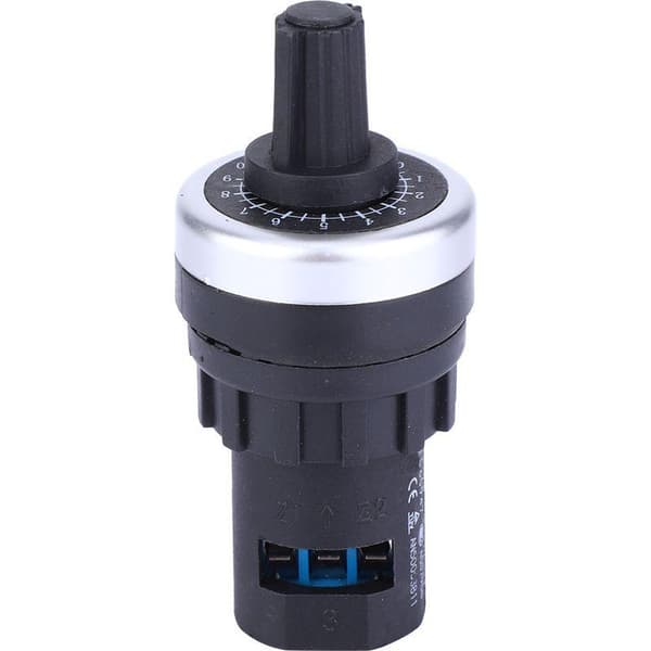 LA42DWQ Högprecision Variabel Hastighet Justerbar Enkelcirkel Potentiometer 22mm 5K