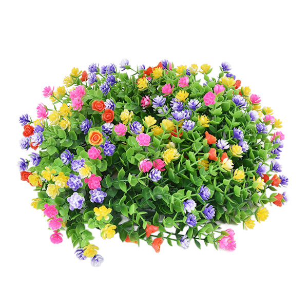 Blomsterkrans Vår Brudslöja Konstgjord Rund Blomsterkrans för Vardagsrumsvägg Entrédörr Spis Sovrum Fest