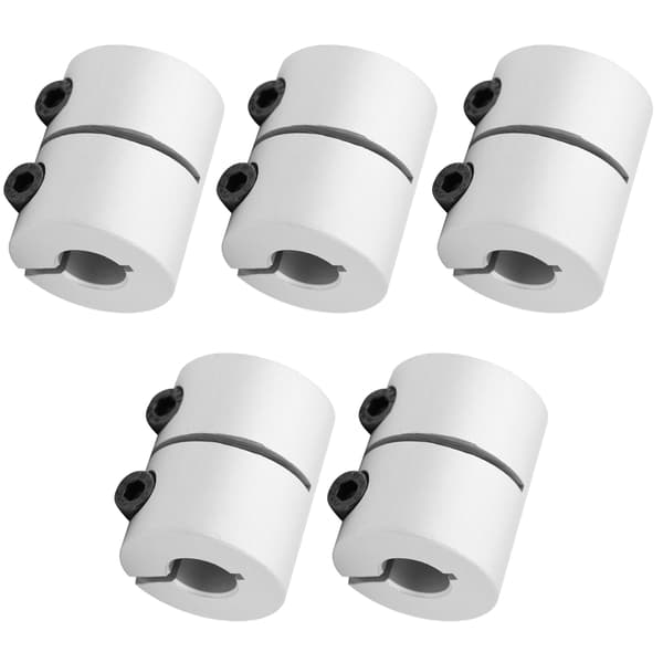 5 Pcs Aluminum Alloy Shaft Coupling for 3D Printer Servo Stepper Motor