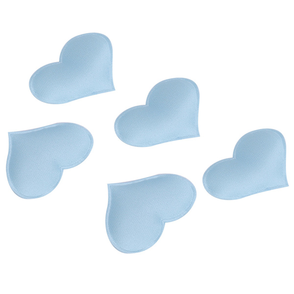 DIY Håndlagde Hjerteformede Bryllups Valentinsdekorasjon Jubileumsfestartikler (3,2 cm Lyseblå 500 stk Pose)