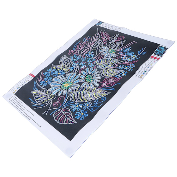 Luminous Diamond Painting Kit DIY Blommönster Hantverk Sovrum Korridor Dekoration