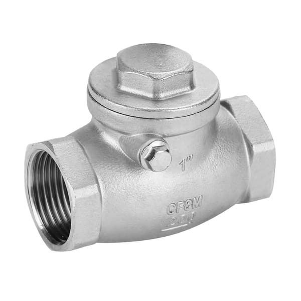 1\" DN25 kontraventil i rustfrit stål med indvendigt gevind WOG 200PSI