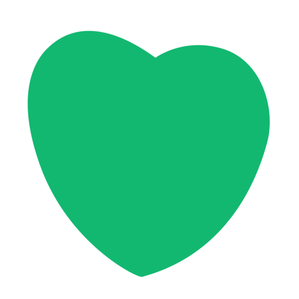 Bröllopsbord strössel Love Heart Form Konfetti Glittrande festdekorationer (grön)