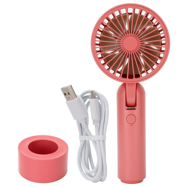 180 Degree Rotating Handheld Electric Fan Adjustable Portable Mini Fan for Summer