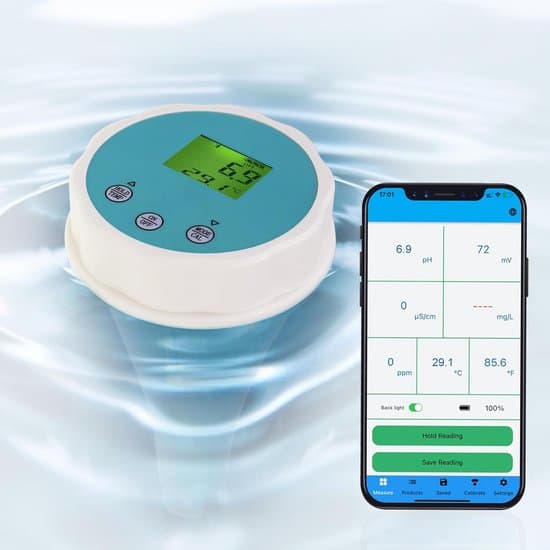 6-i-1 vanntester Bluetooth datalagring bassengvannkvalitetsmåler klor pH EC ORP saltholdighet temperatur Smart app hydroponikk
