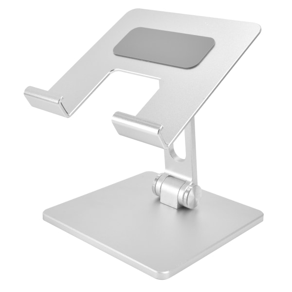 Tablet Stativ Holder Aluminium Legering Universal Desktop Justerbar Foldbar Telefon Tablet Beslag Sølv