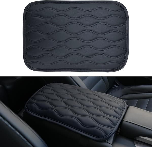 Car Interior Accessories, Armrest Box Protective Cover (Black)