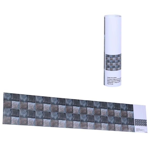 Vattentät självhäftande vägg kakel klistermärke Peel Stick Dekor för badrum kök bakgrund
