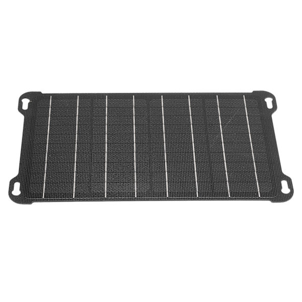 15W solpanel laddare monokristallint kisel bärbar solpanel kit med dubbla USB-utgång för bergsklättring vandring camping