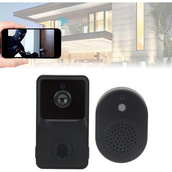 Smart WiFi trådlös dörrklocka kamera videoövervakning