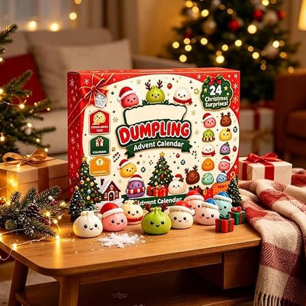 Jule Squishies Adventskalender 2026 Nedtelling for Voksne A
