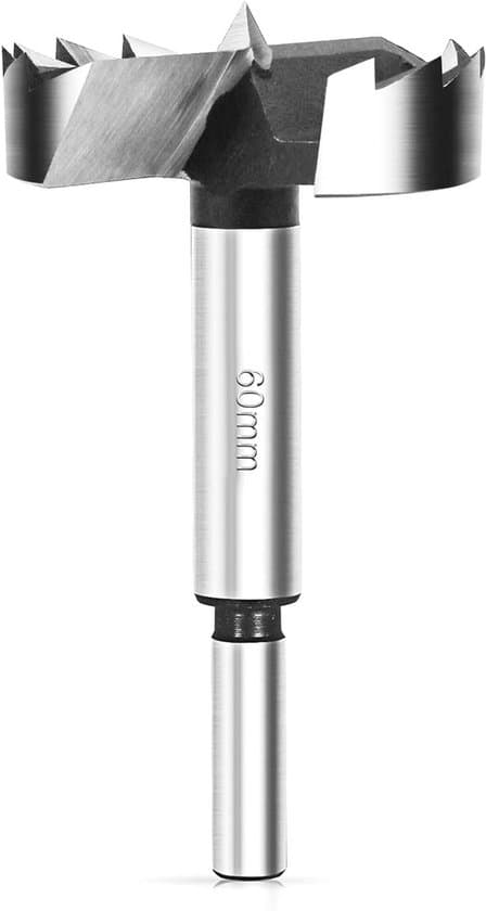 Fossner 60 mm drill bit - Professional woodworking drill bits for precision work.