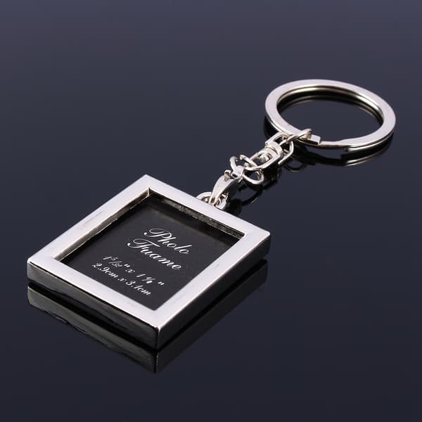 Mini Creative Metal Alloy Photo Frame Keychain – Gift for Loved Ones
