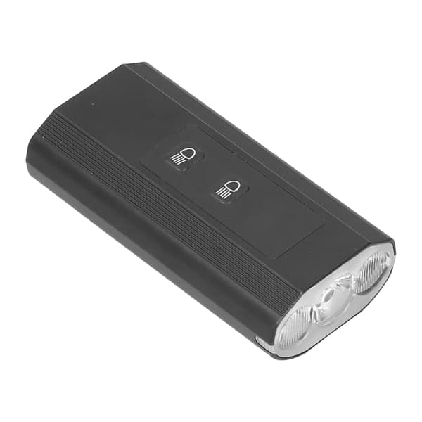 3LED Bicycle Light Adjustable Waterproof Bike Headlight with Battery Display USB Charging for Road and Mountain Bike
