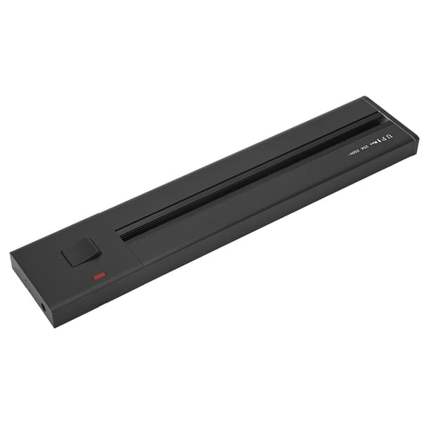 Power Strip 40cm Wall Mounted Wireless Aluminum Alloy Socket Sliding Rail 250V 25A