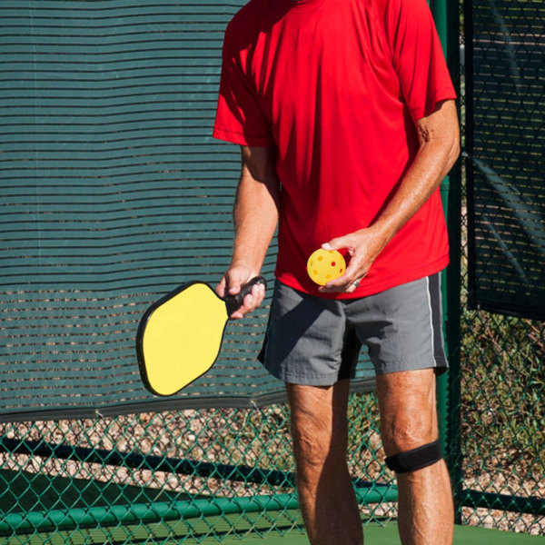 3 st utomhus bärbar sportutrustning TPE Pickleball boll med 26 hål